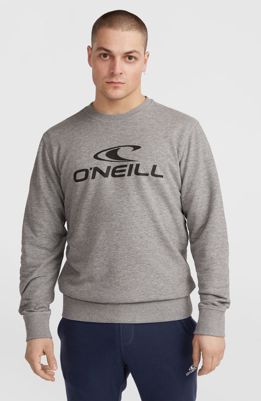 O'Neill Logo Crew Sweatshirt Men Silver Melee