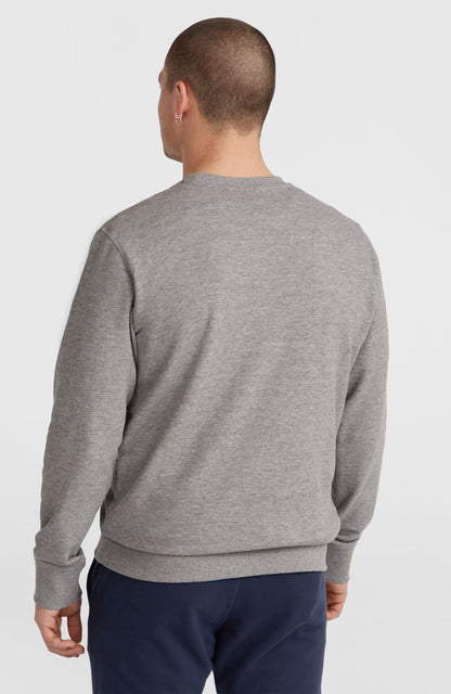 O'Neill Logo Crew Sweatshirt Men Silver Melee