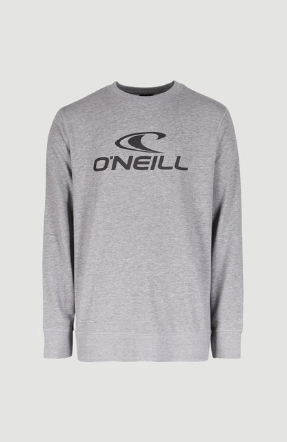 O'Neill Logo Crew Sweatshirt Men Silver Melee