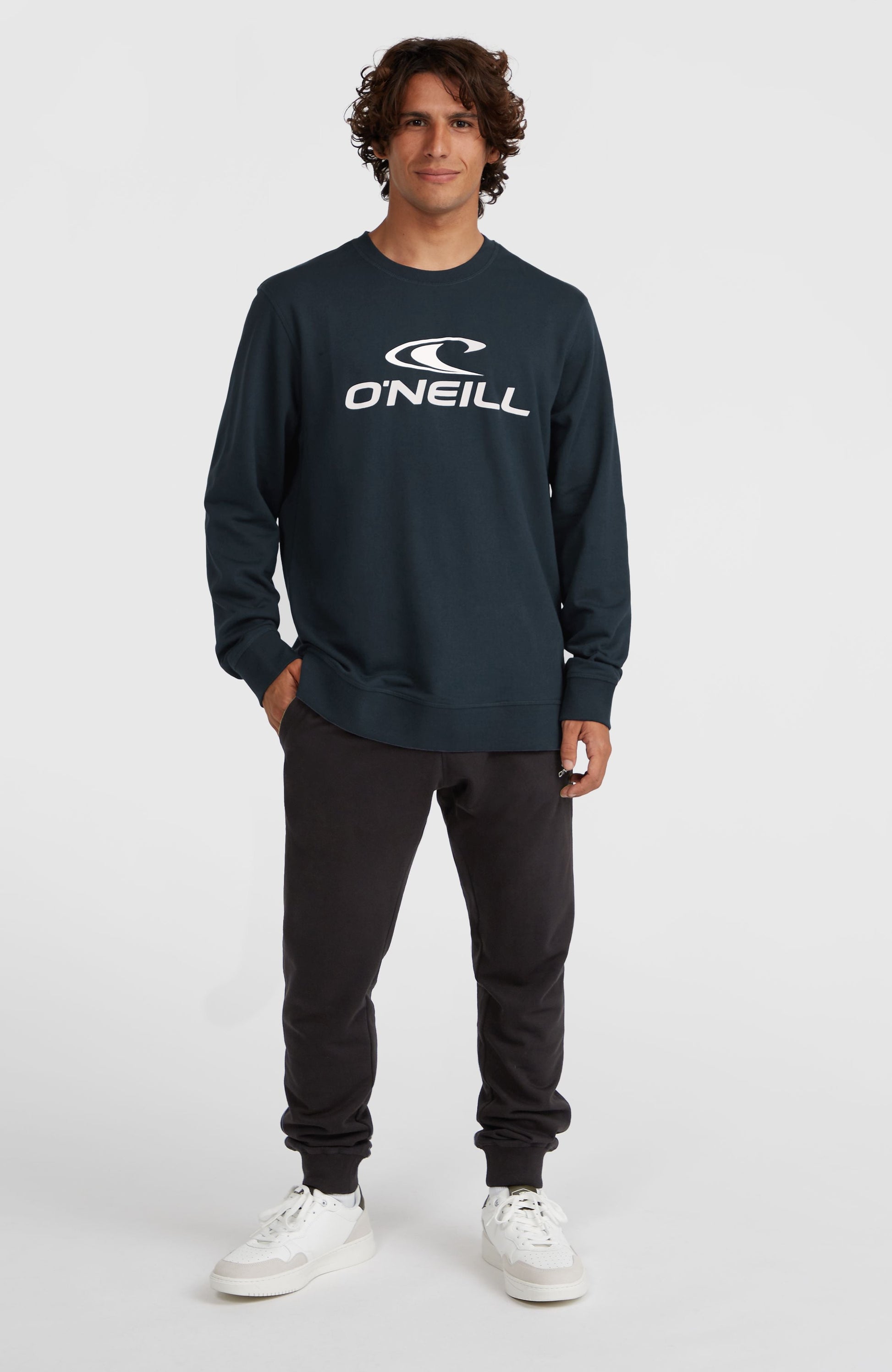 O'Neill Logo Crew Sweatshirt Men Ink Blue