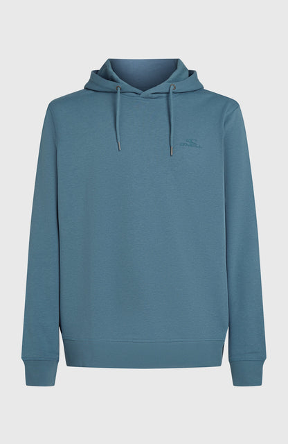 Small Logo Hoodie Men Mozart Blue