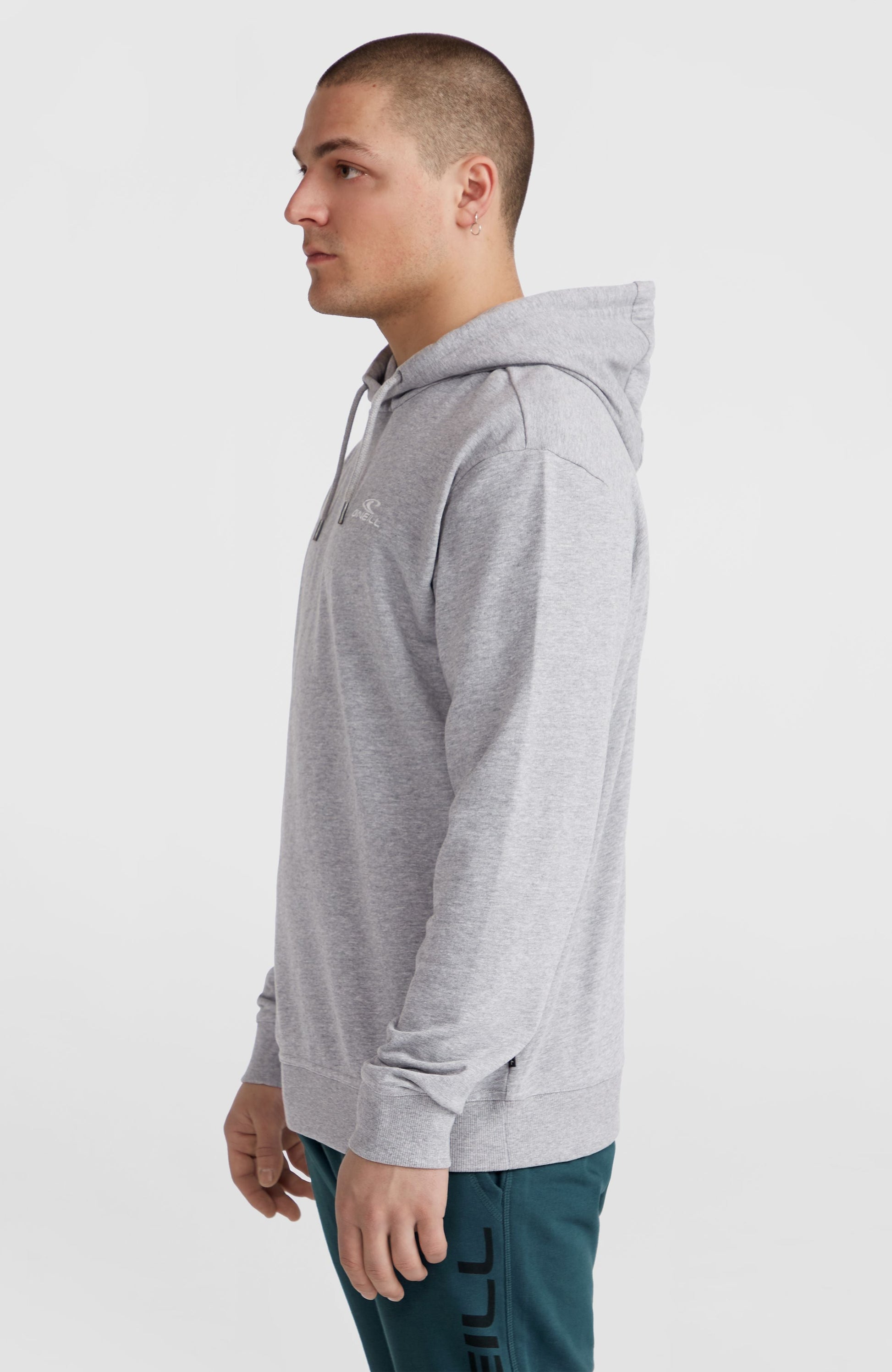 O'Neill Small Logo Hoodie Men Silver Melee