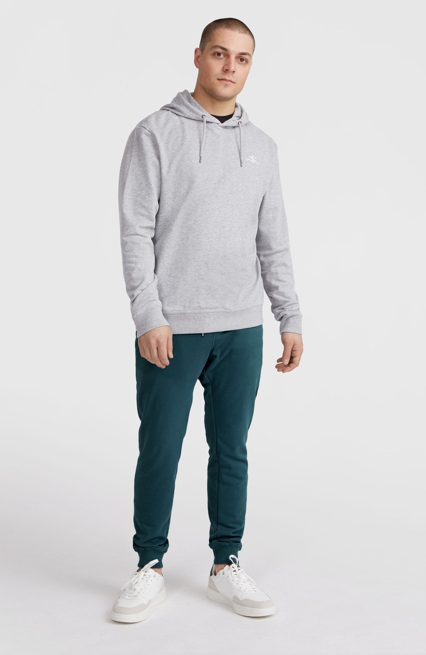 O'Neill Small Logo Hoodie Men Silver Melee