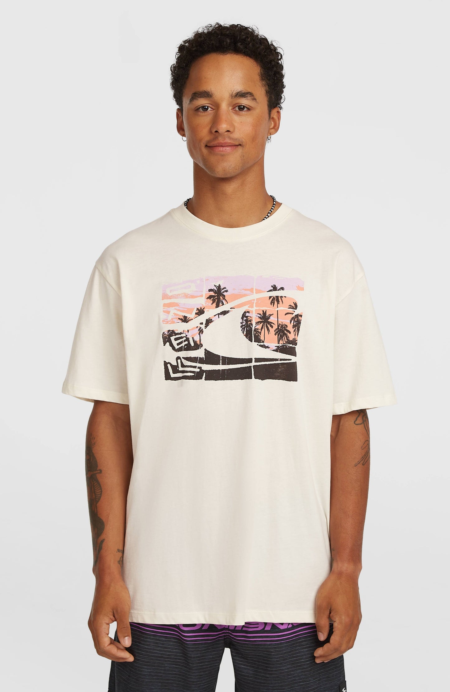 O’Neill Gradient T-Shirt Men Snow White