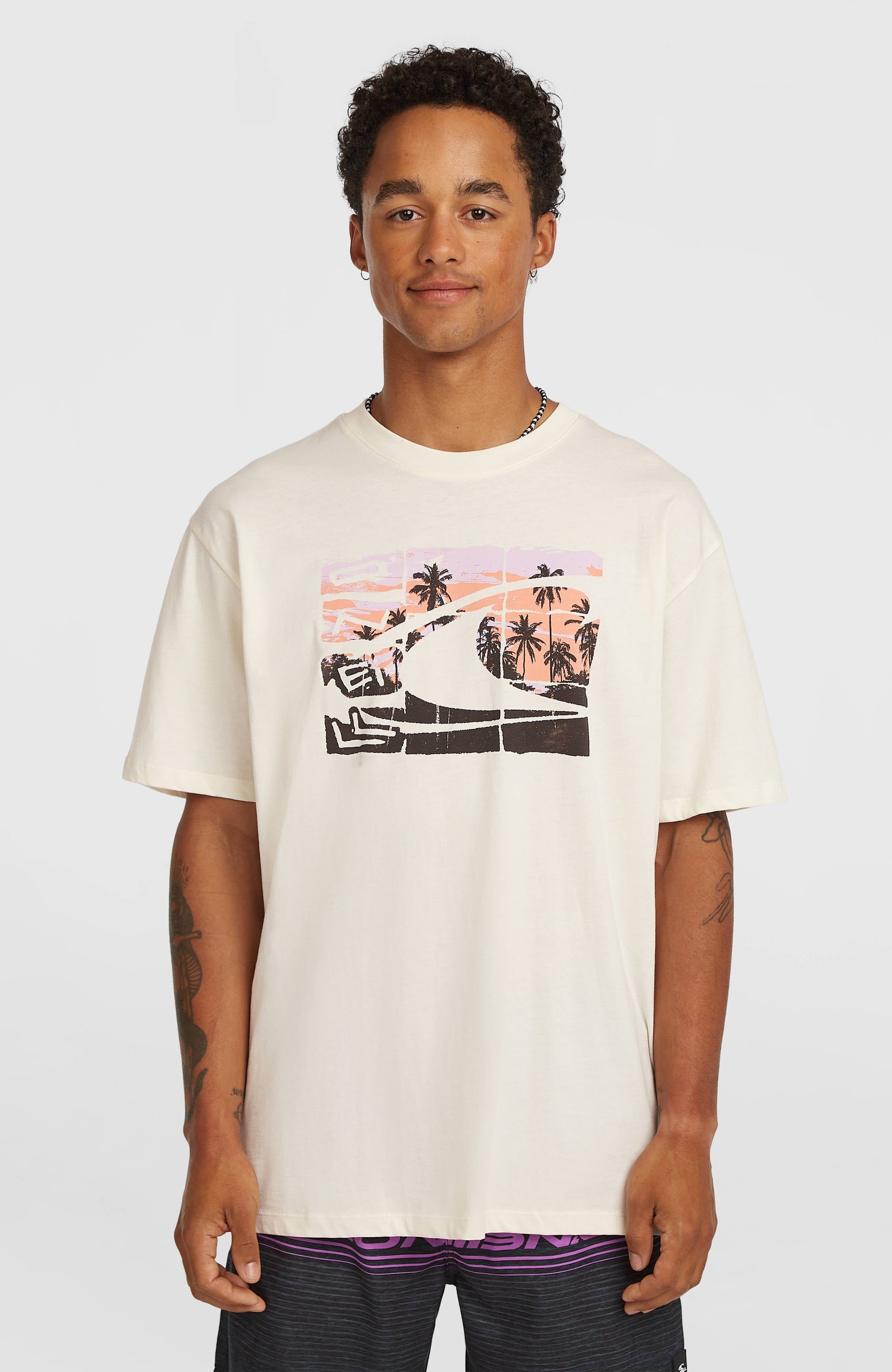 O’Neill Gradient T-Shirt Men Snow White
