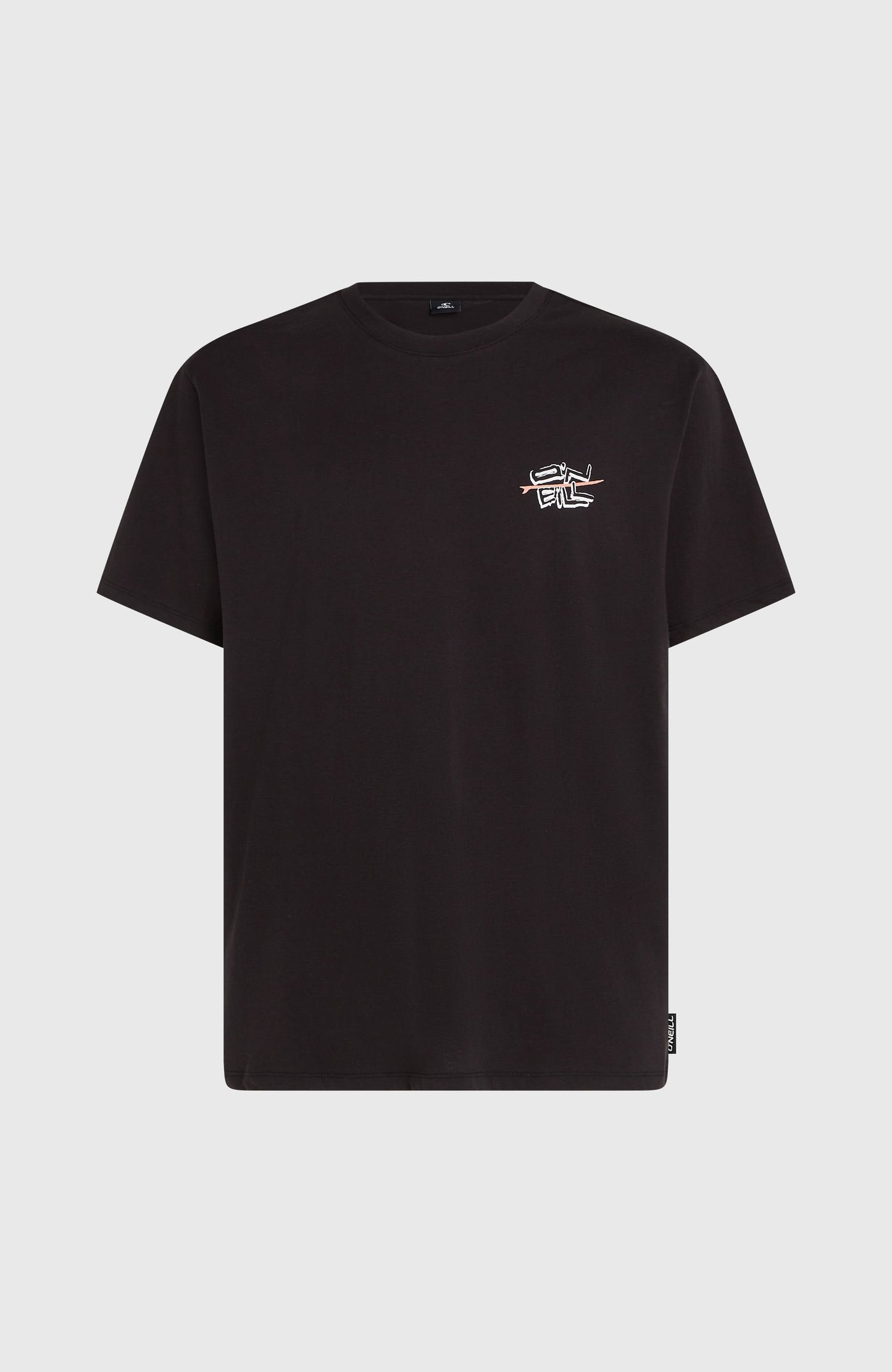 O’Neill Retro Back Print T-Shirt Men Black Out