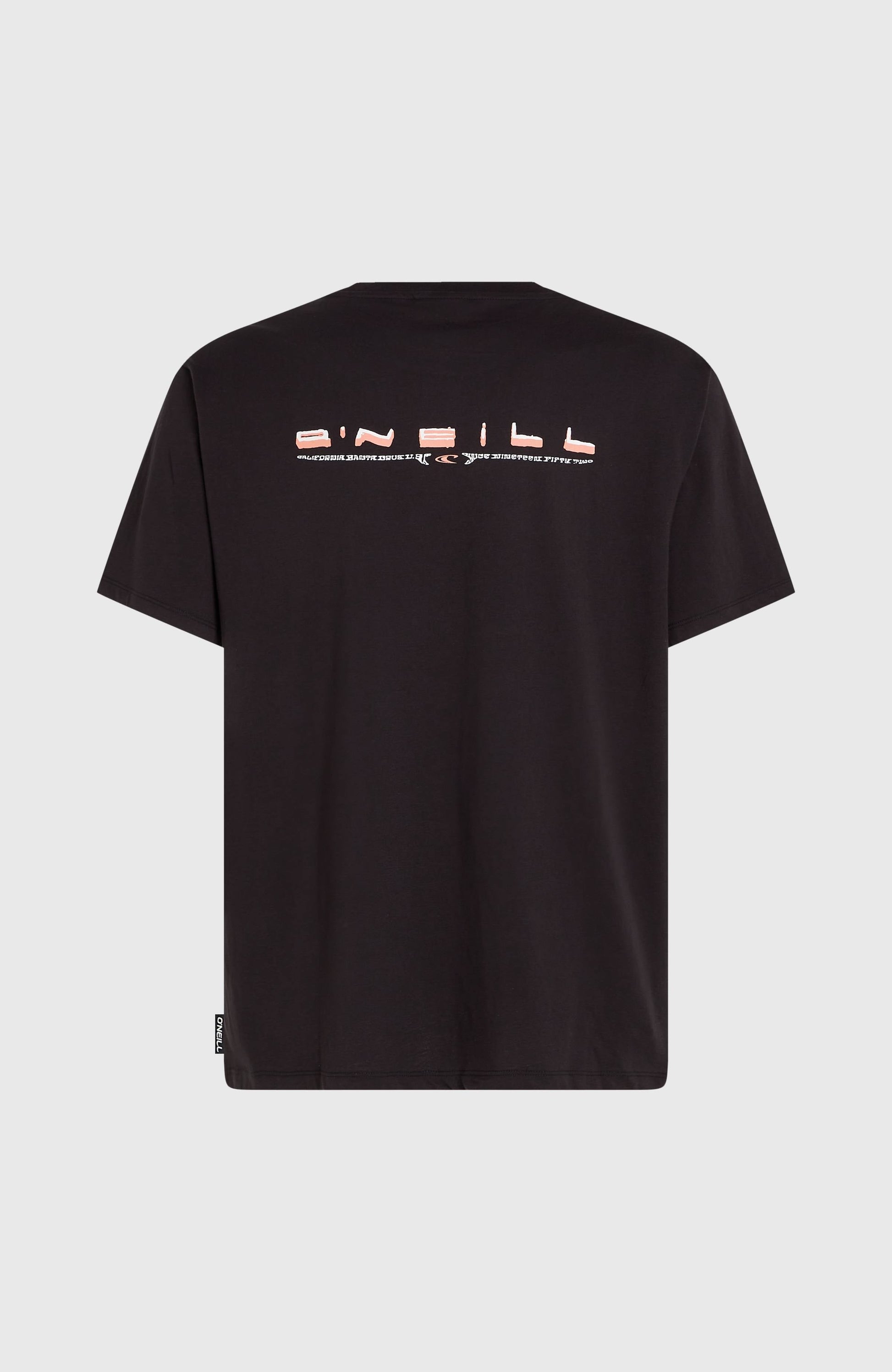 O’Neill Retro Back Print T-Shirt Men Black Out