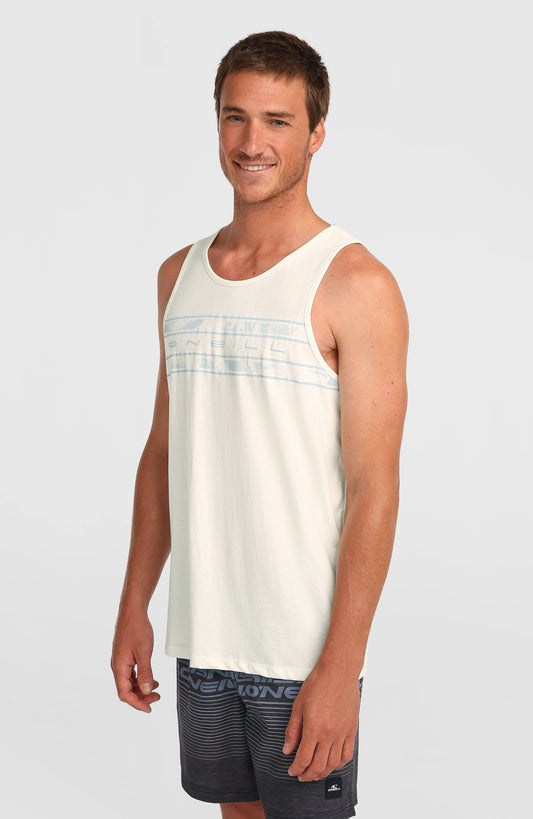 O’Neill Graphic Tank Top Men Snow White
