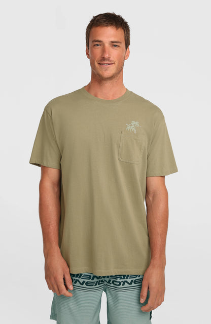 Chest Pocket T-Shirt Men Avery Fern