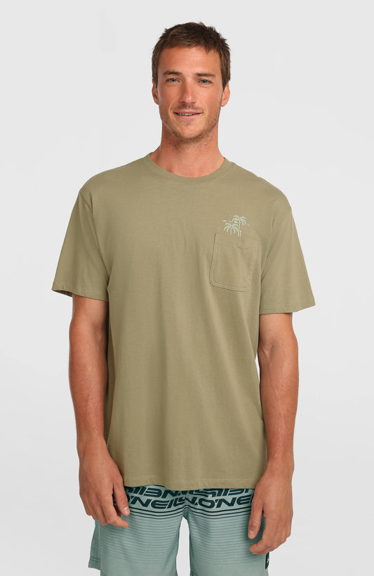 Chest Pocket T-Shirt Men Avery Fern