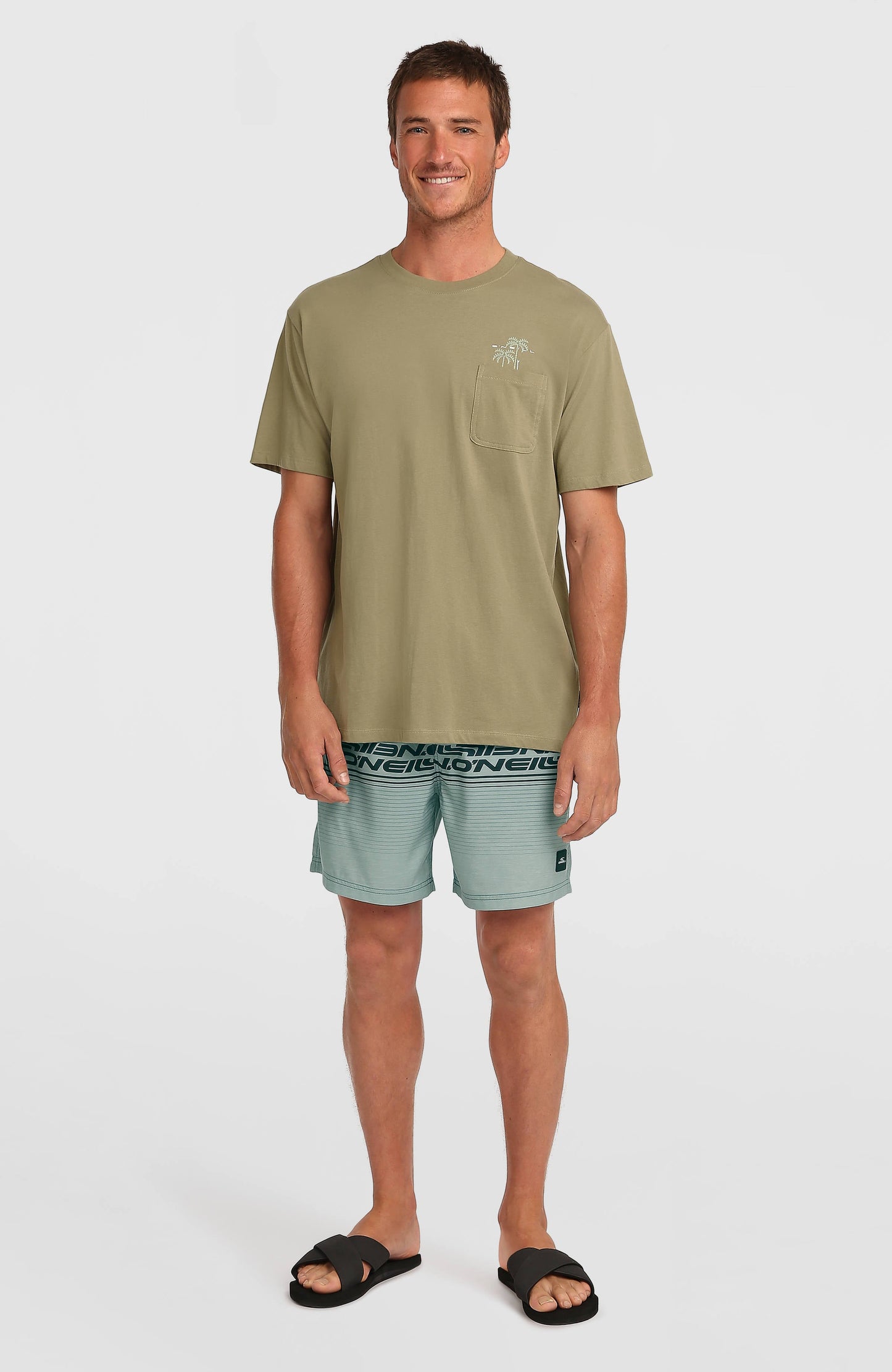 Chest Pocket T-Shirt Men Avery Fern