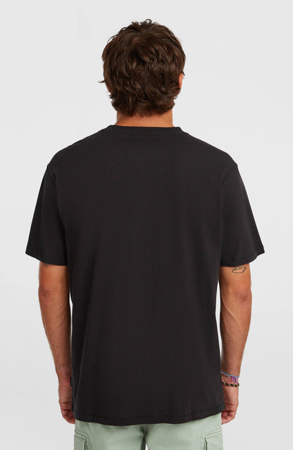 Chest Pocket T-Shirt Men Black Out