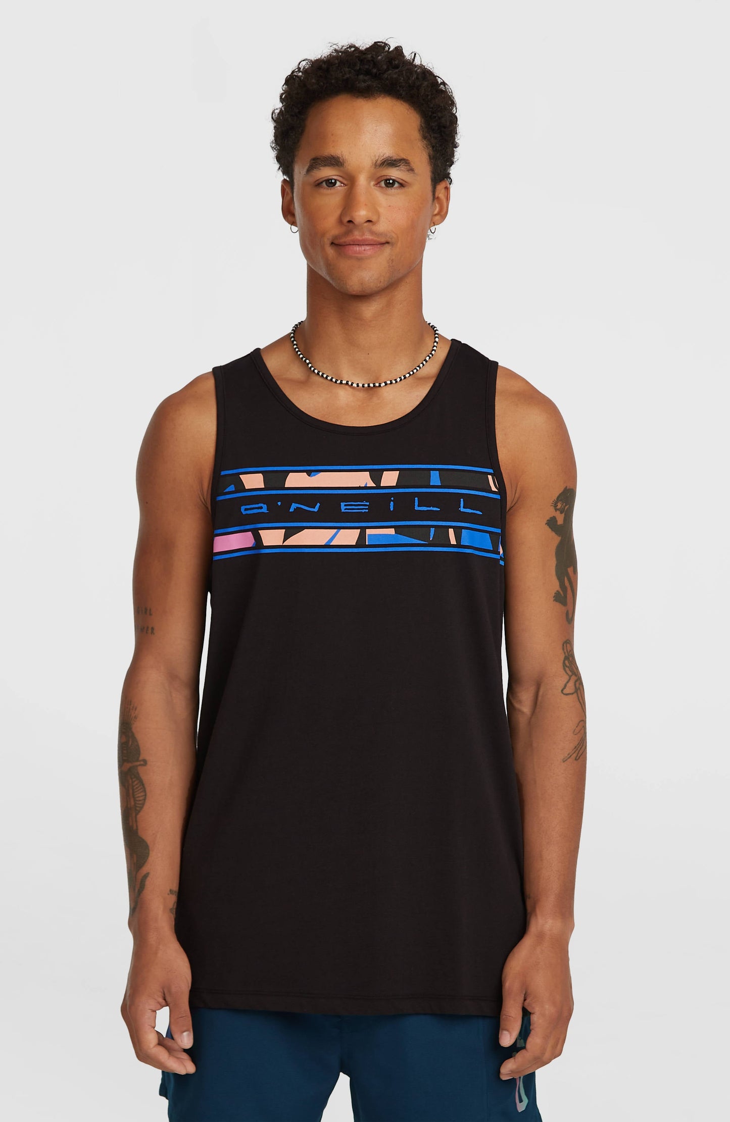 O’Neill Graphic Tank Top Men Black Out