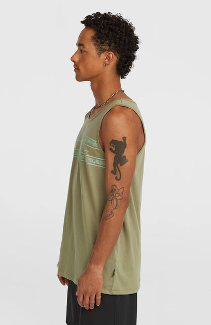 O’Neill Graphic Tank Top Men Avery Fern
