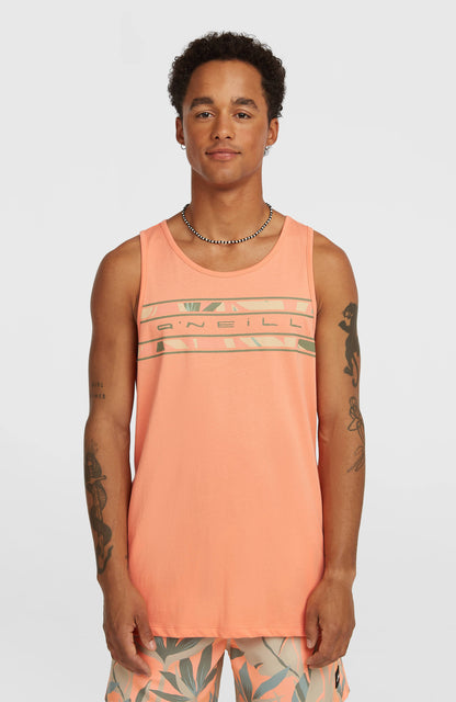 O’Neill Graphic Tank Top Men Funky Peach