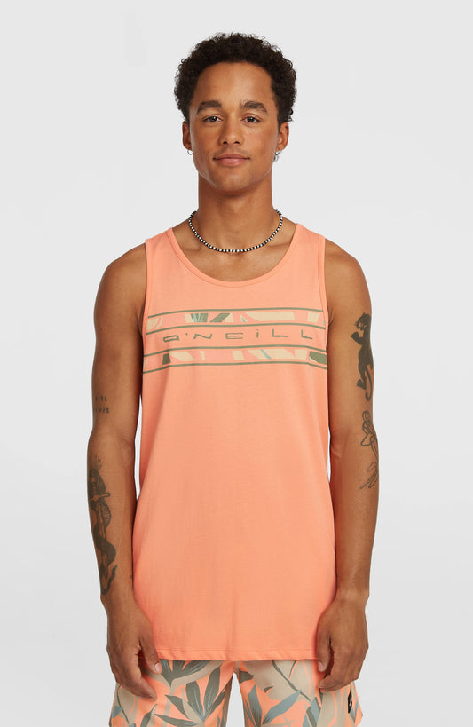 O’Neill Graphic Tank Top Men Funky Peach