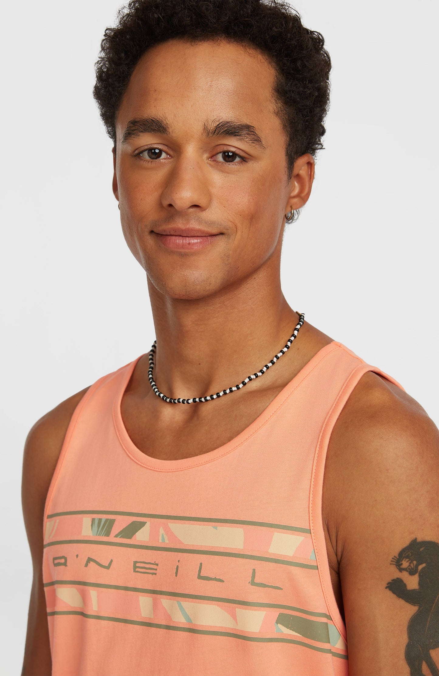 O’Neill Graphic Tank Top Men Funky Peach