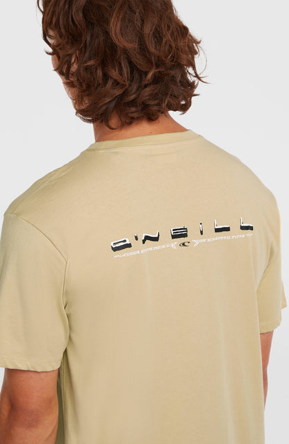 O’Neill Retro Back Print T-Shirt Men Cocoa Sand