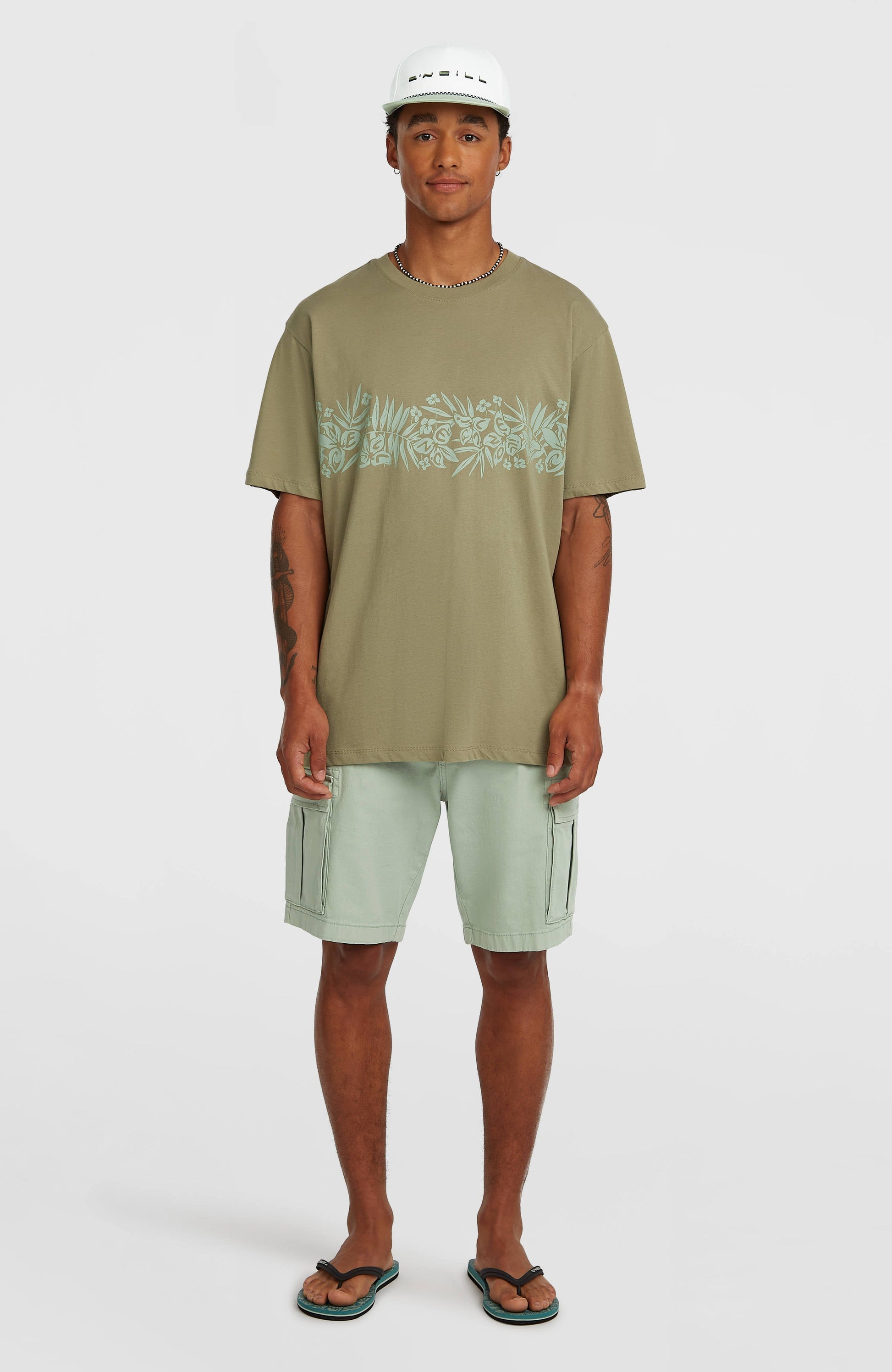 O’Neill Uni Flower T-Shirt Men Avery Fern