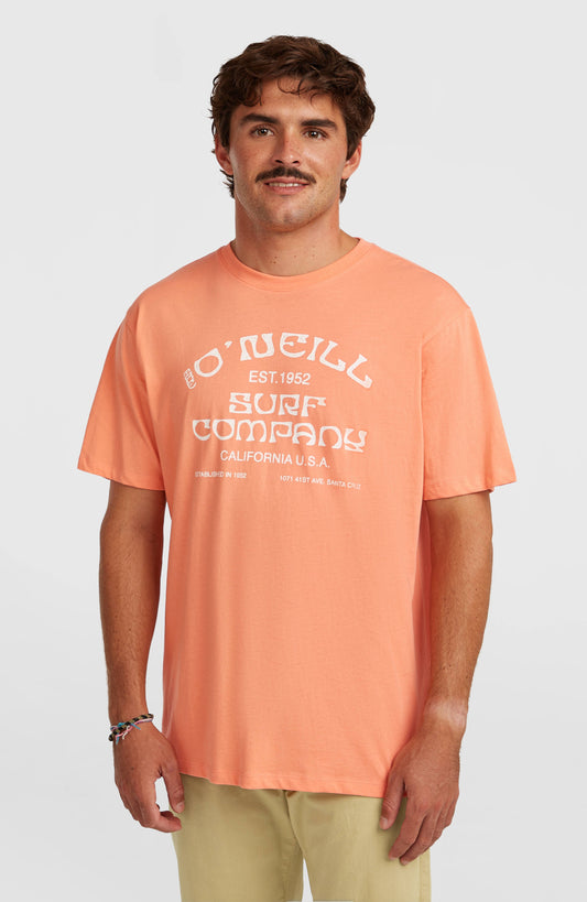 O'Neill Muir T-shirt Men Funky Peach