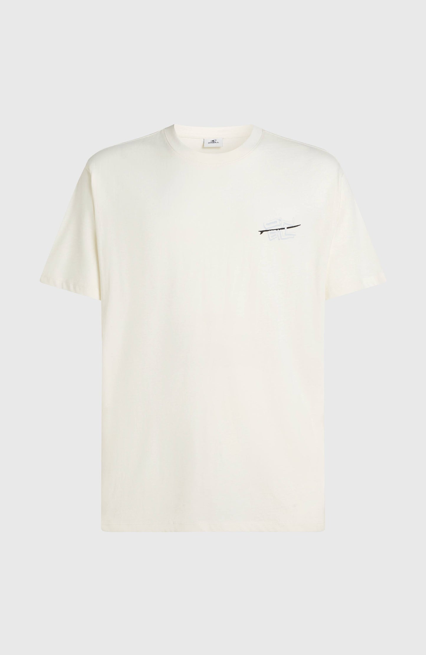 O’Neill Retro Back Print T-Shirt Men Snow White