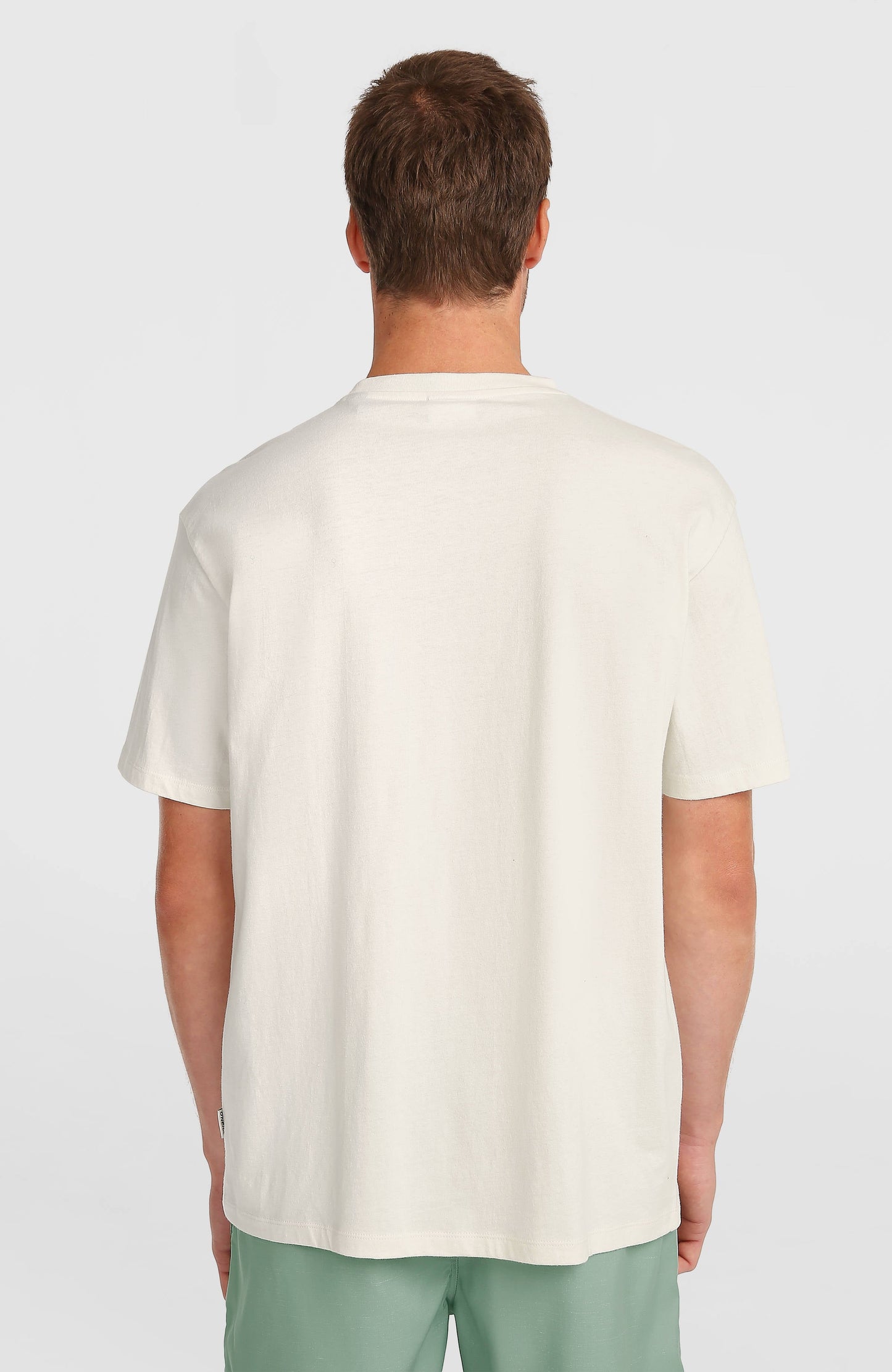 Chest Pocket T-Shirt Men Snow White