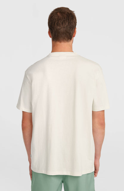Chest Pocket T-Shirt Men Snow White