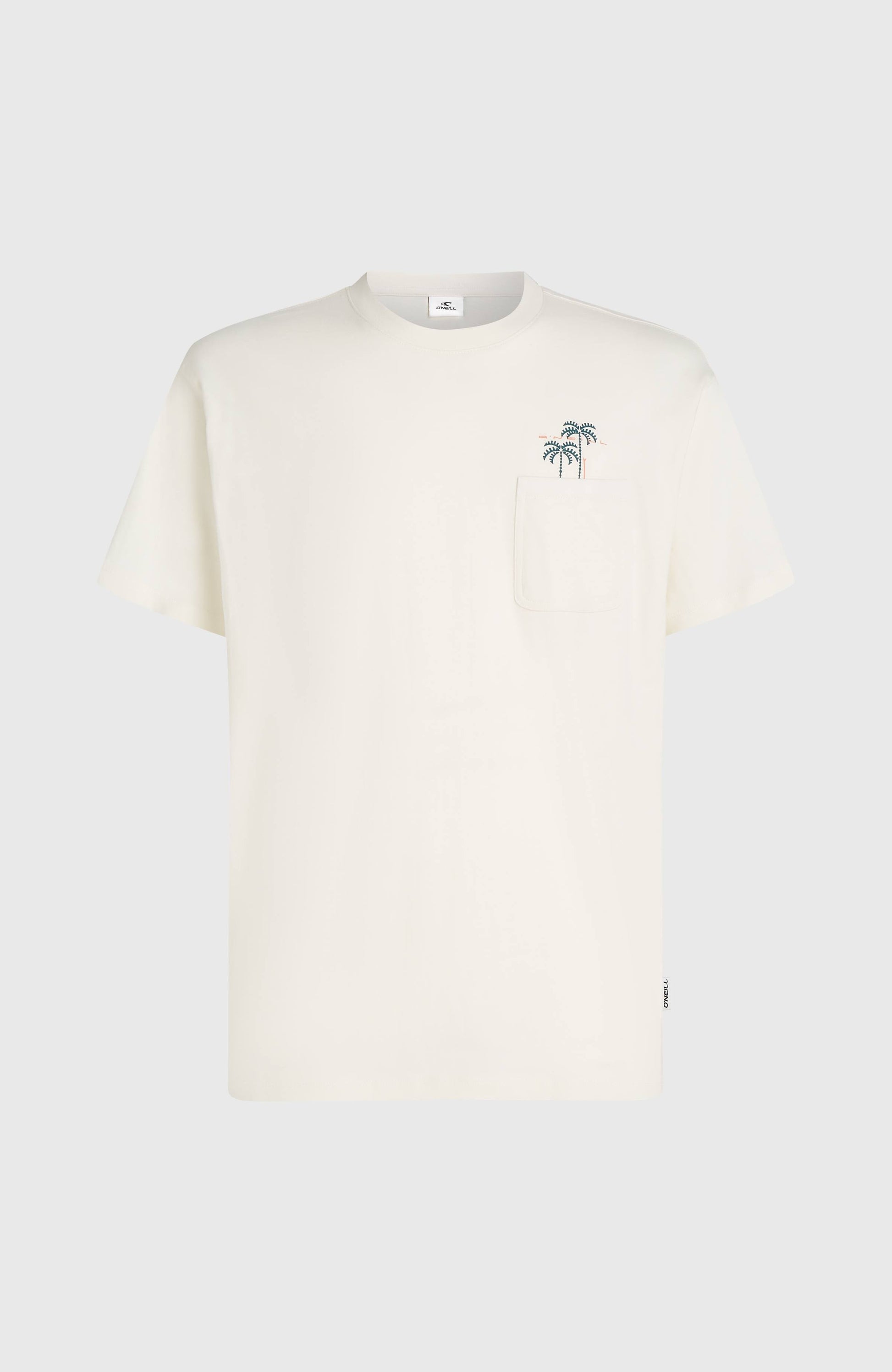 Chest Pocket T-Shirt Men Snow White