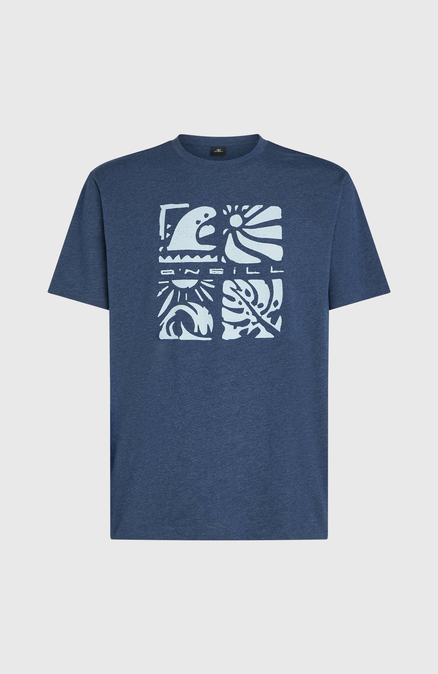 O’Neill Melange Front Print T-Shirt Men English Evening
