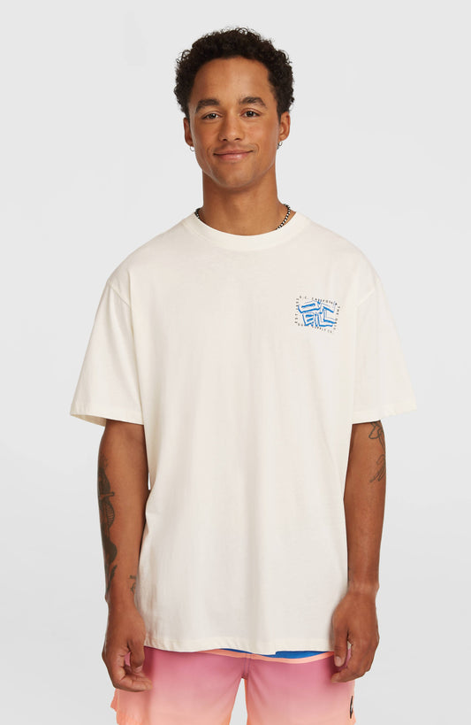 O'Neill Photo Back Print T-shirt Men Snow White