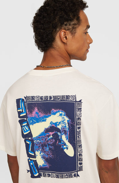 O'Neill Photo Back Print T-shirt Men Snow White
