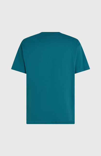 Chest Print T-Shirt Men Botanical Heat