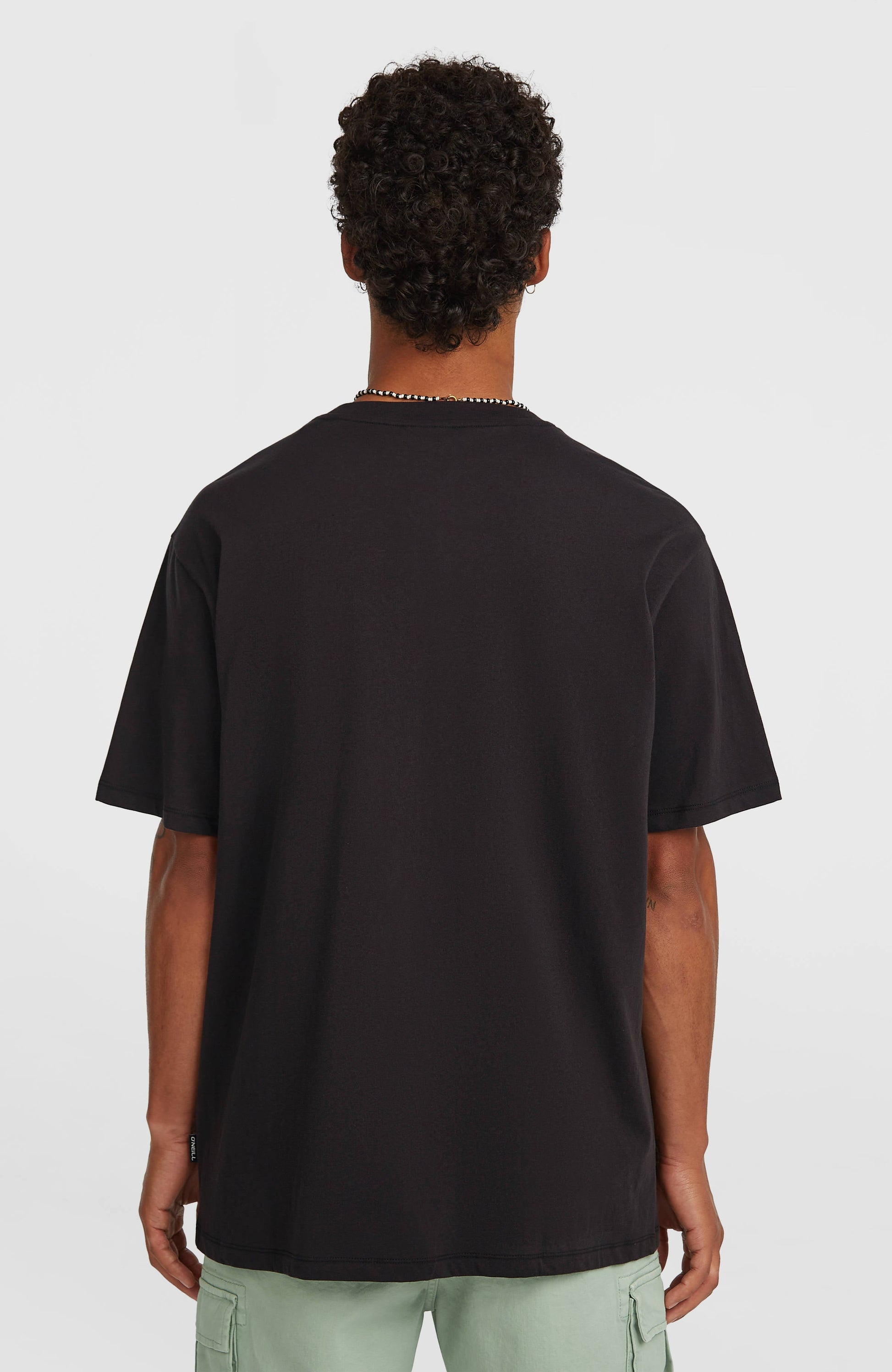 O’Neill Logo Stripe T-Shirt Men Black Out