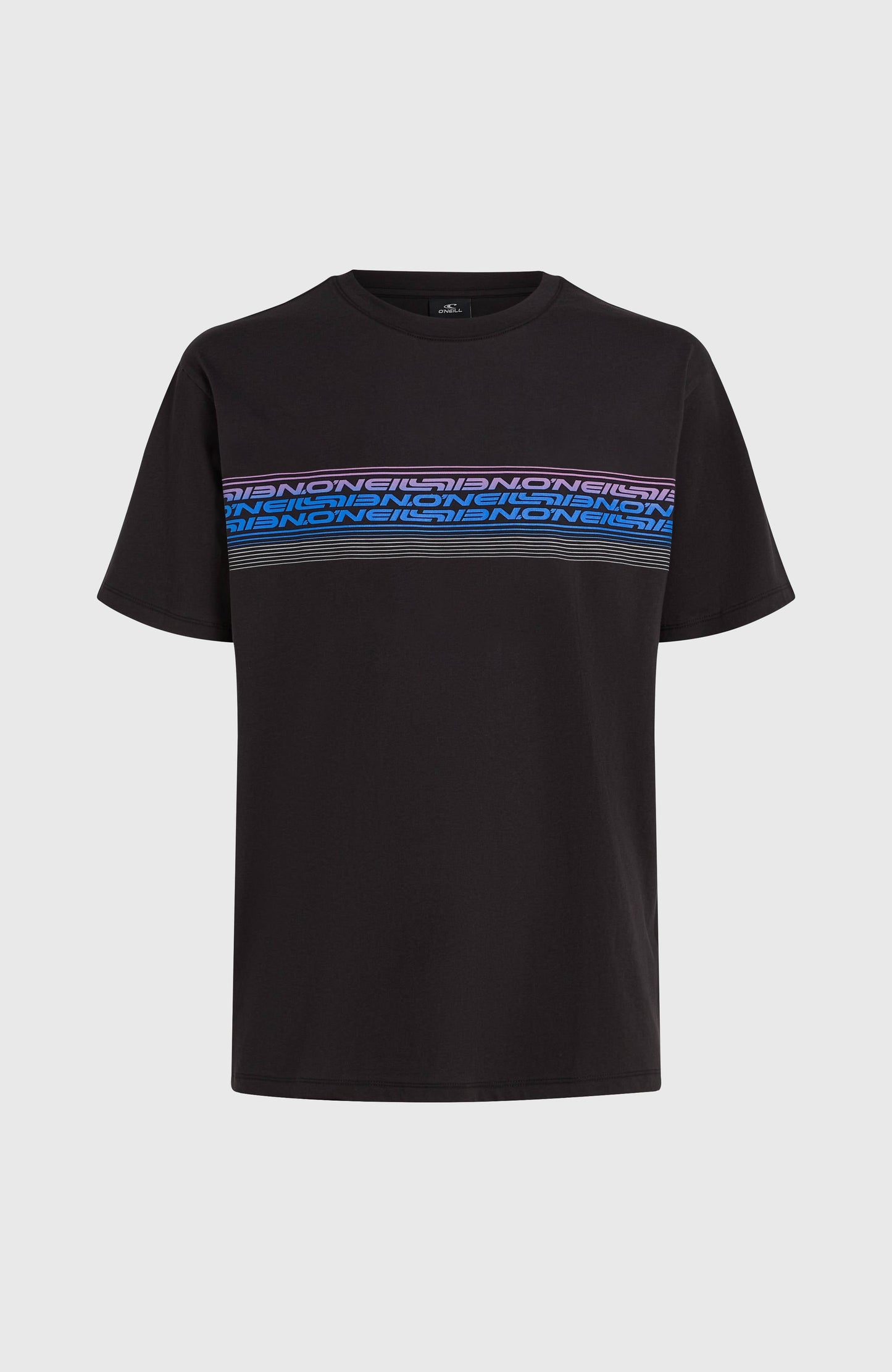 O’Neill Logo Stripe T-Shirt Men Black Out