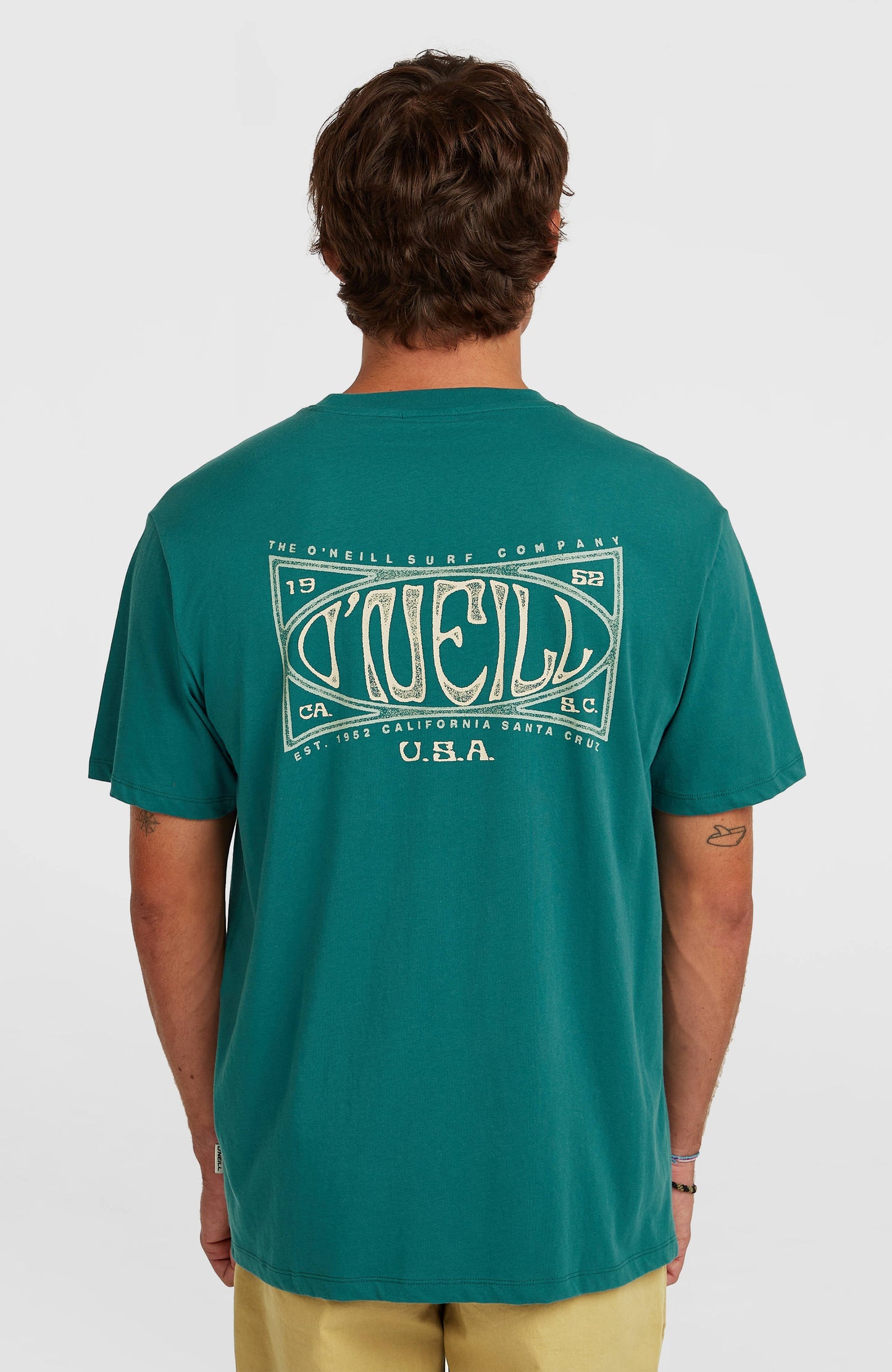 Box Logo T-Shirt Men Botanical Heat