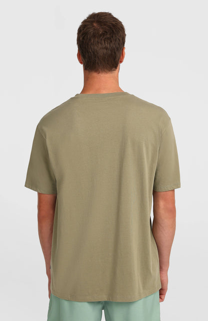O’Neill Flower Stripe T-Shirt Men Avery Fern