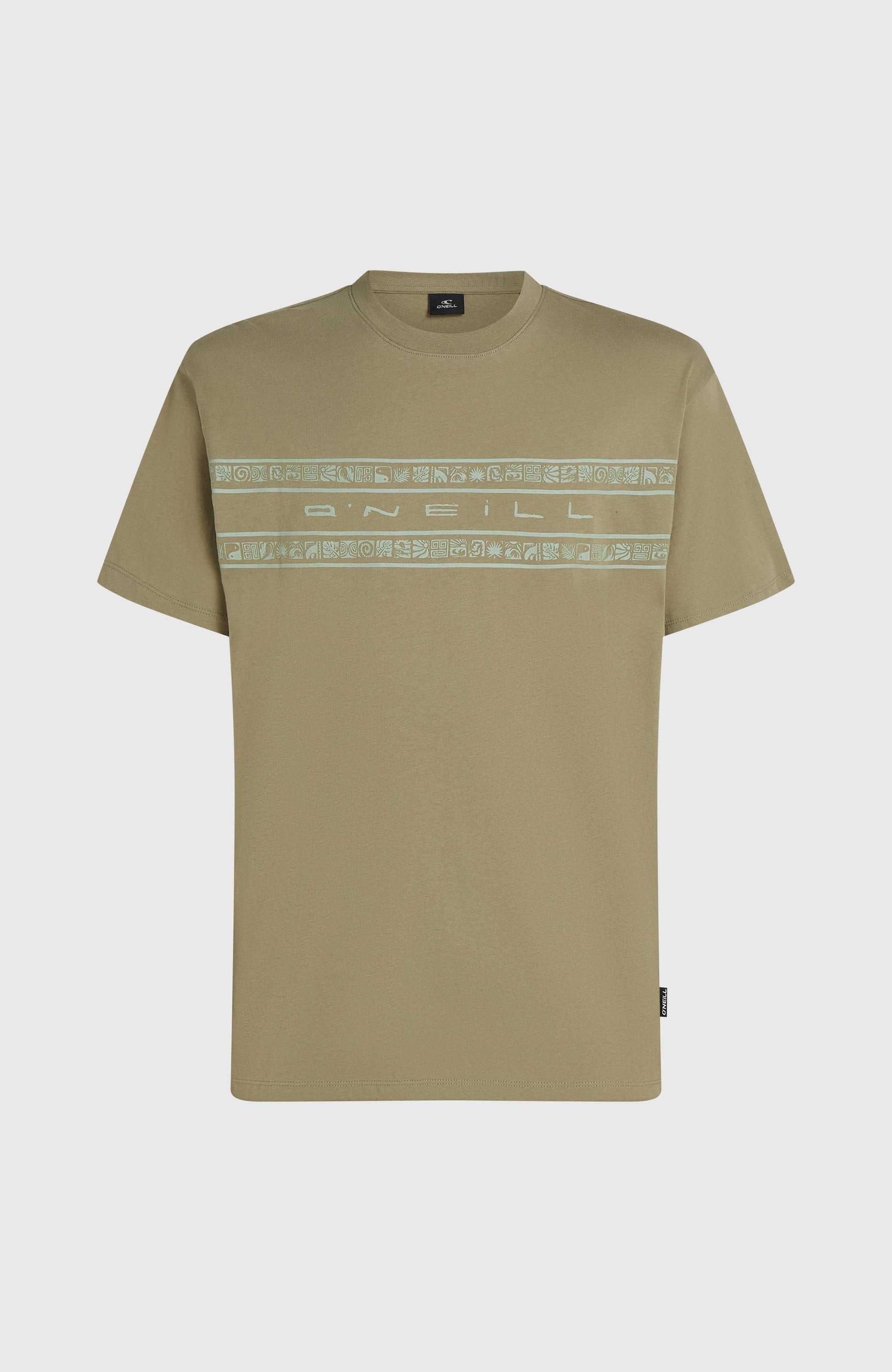 O’Neill Flower Stripe T-Shirt Men Avery Fern
