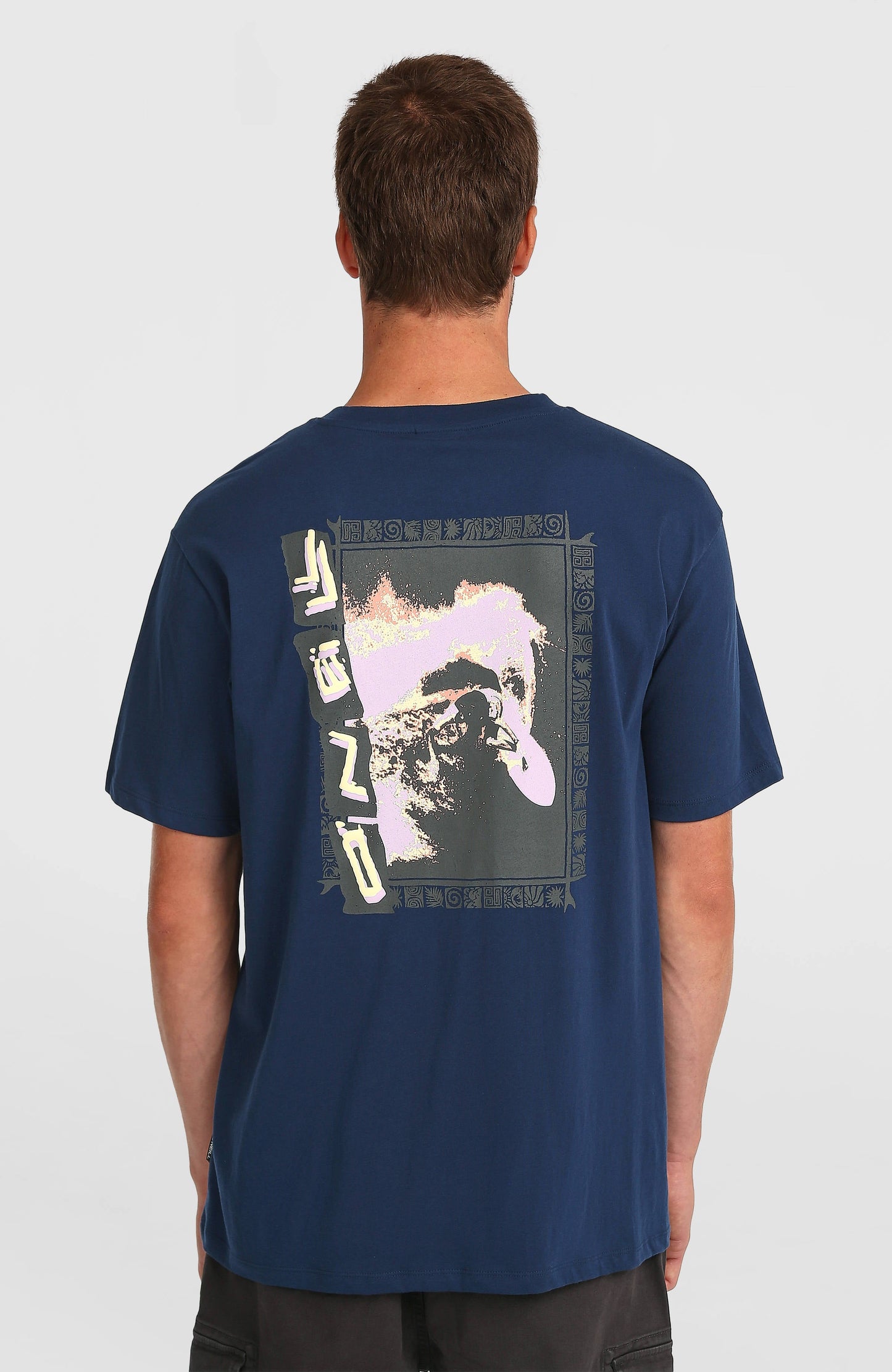 O'Neill Photo Back Print T-shirt Men English Evening