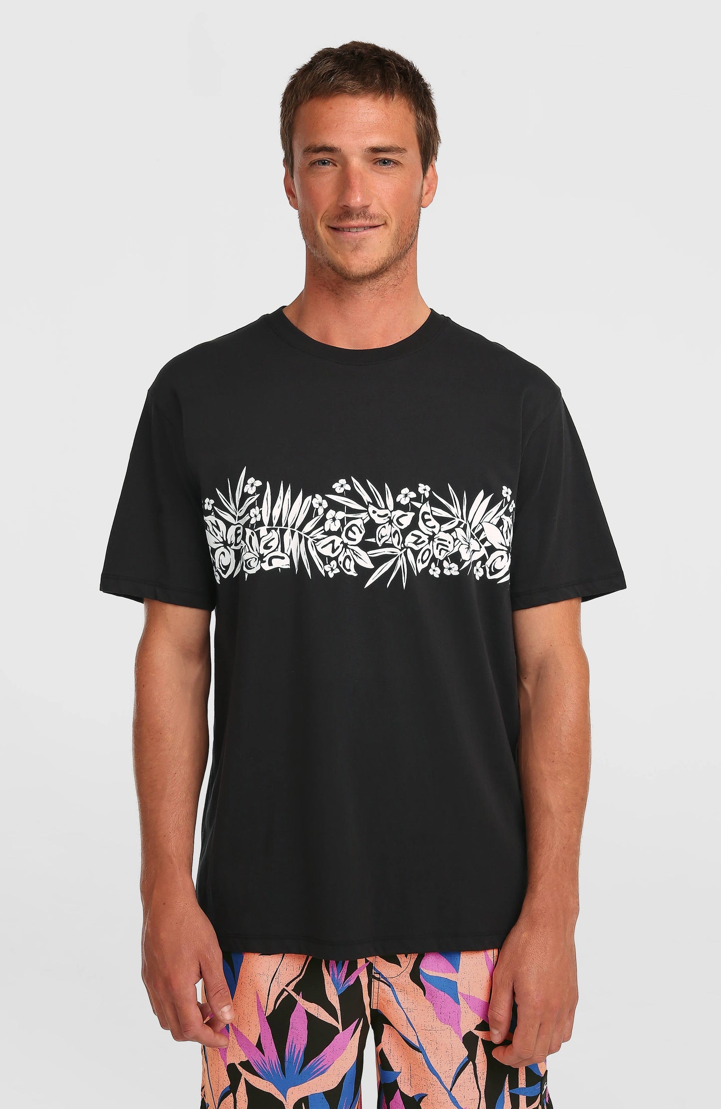 O’Neill Uni Flower T-Shirt Men Black Out