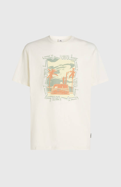 Photo Front Print T-Shirt Men Snow White