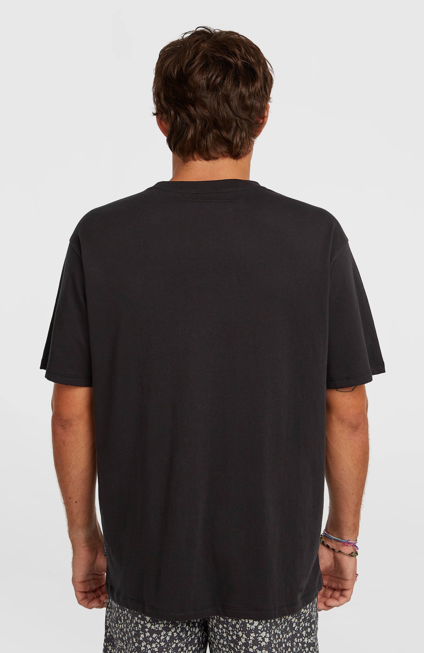 O’Neill Flower Stripe T-Shirt Men Black Out