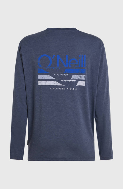 O'Neill Hybrid Polygiene Long-Sleeve T-Shirt Men English Evening
