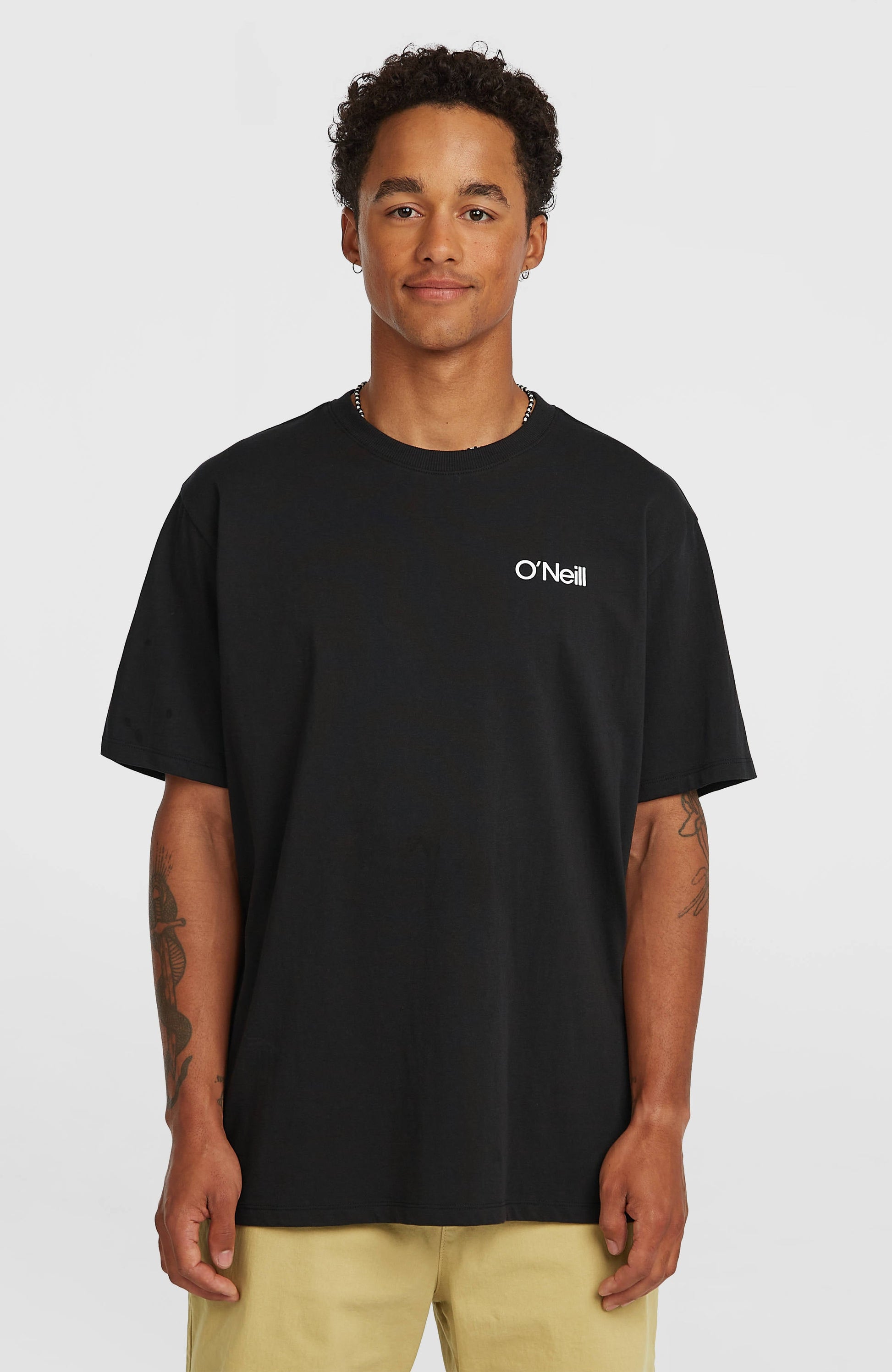 Polygiene Cotton Graphic T-Shirt Men Black Out