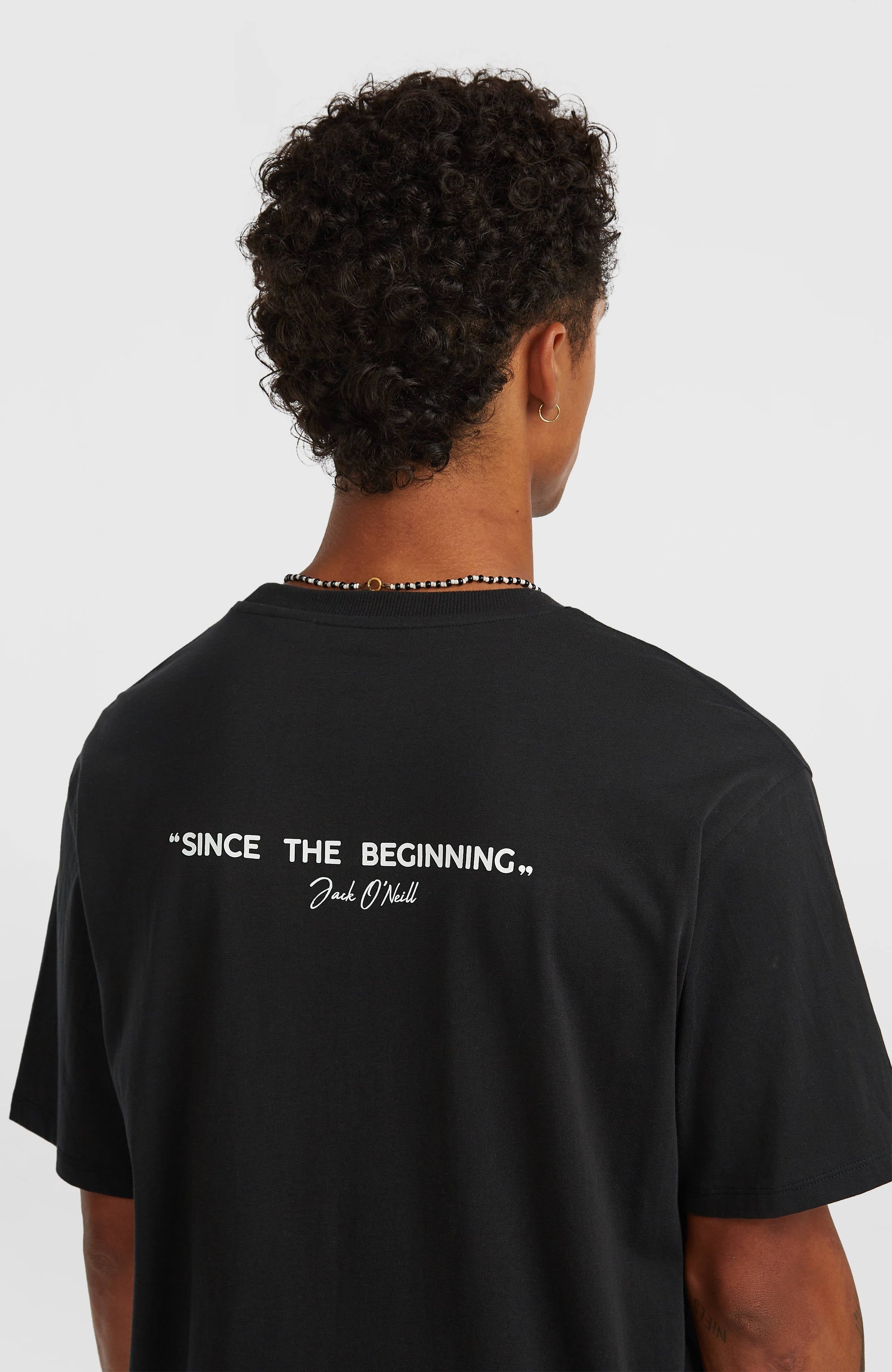 Polygiene Cotton Graphic T-Shirt Men Black Out