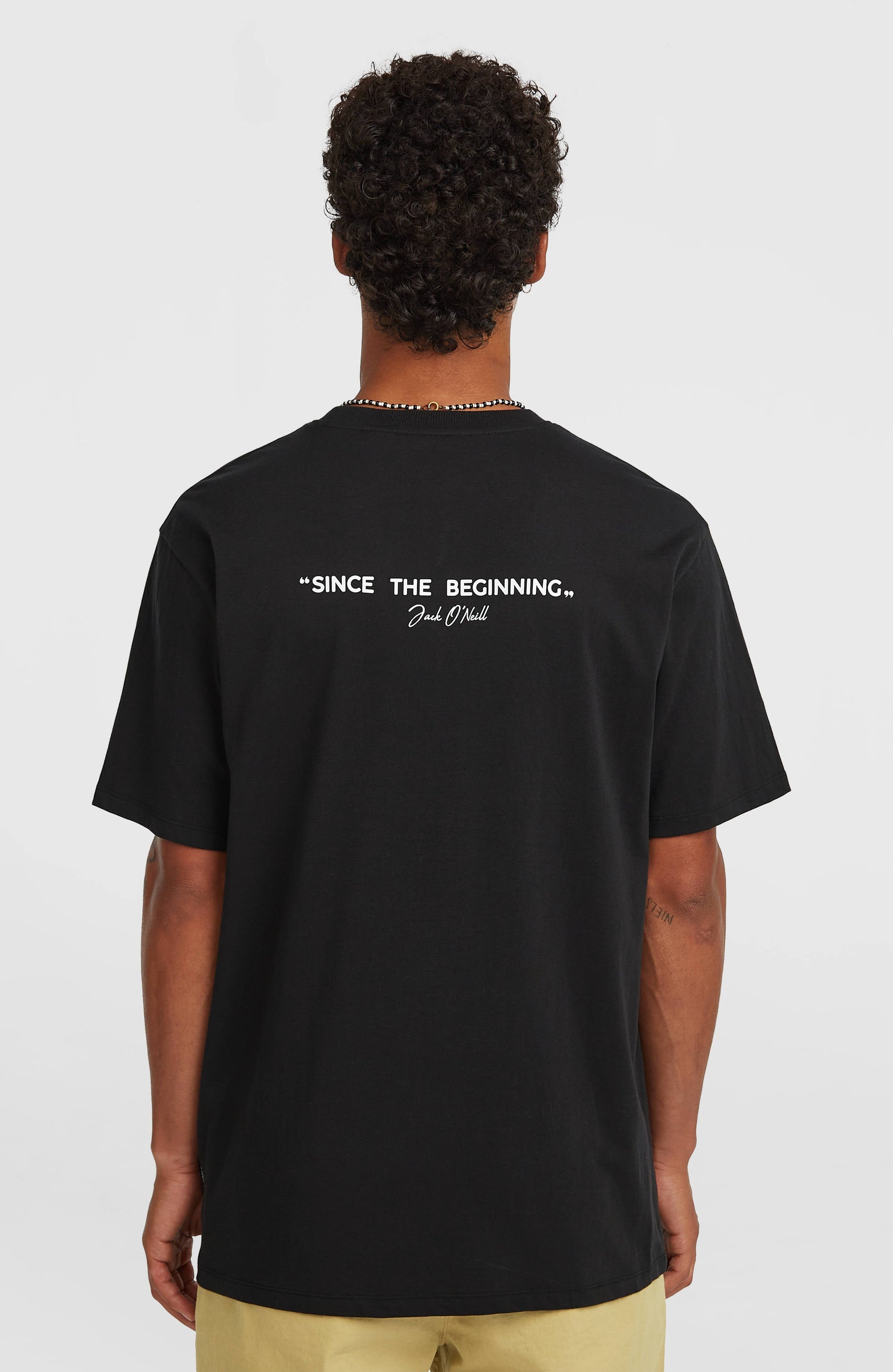 Polygiene Cotton Graphic T-Shirt Men Black Out