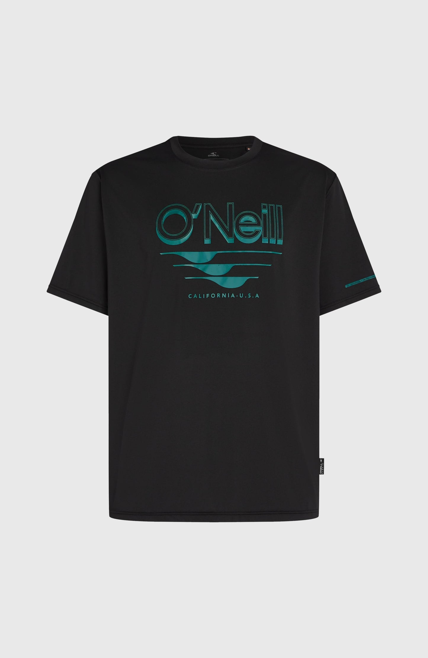 O'Neill Hybrid UPF 50+ Polygiene Graphic T-Shirt Men Black Out
