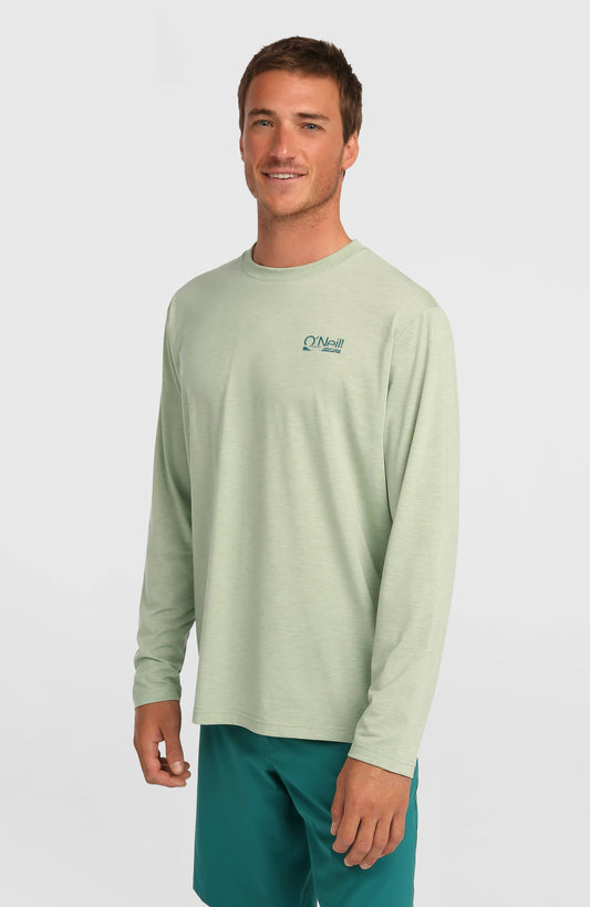 O'Neill Hybrid Polygiene Long-Sleeve T-Shirt Men Marble Arch