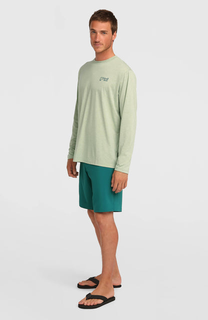 O'Neill Hybrid Polygiene Long-Sleeve T-Shirt Men Marble Arch