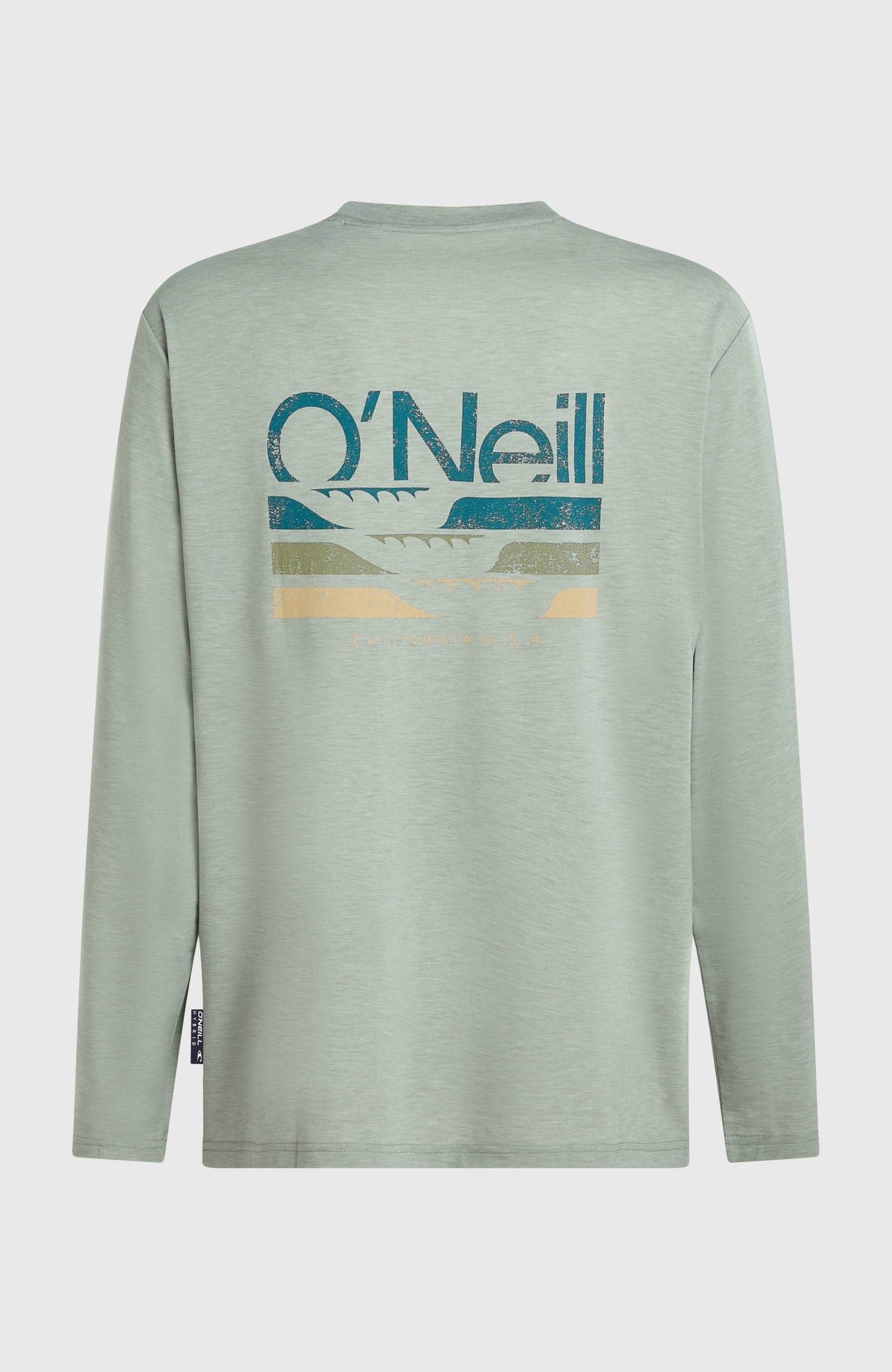 O'Neill Hybrid Polygiene Long-Sleeve T-Shirt Men Marble Arch