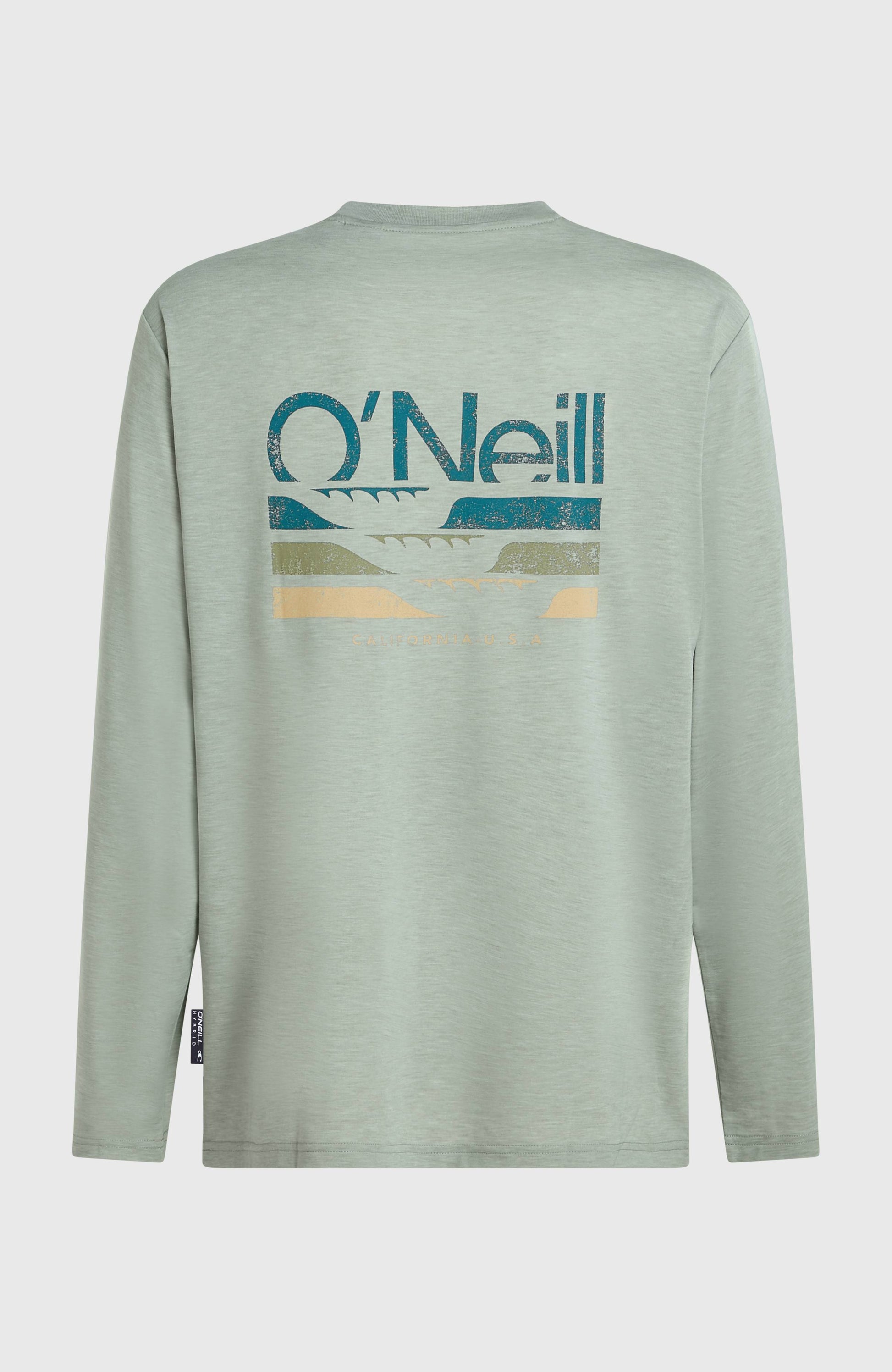 O'Neill Hybrid Polygiene Long-Sleeve T-Shirt Men Marble Arch